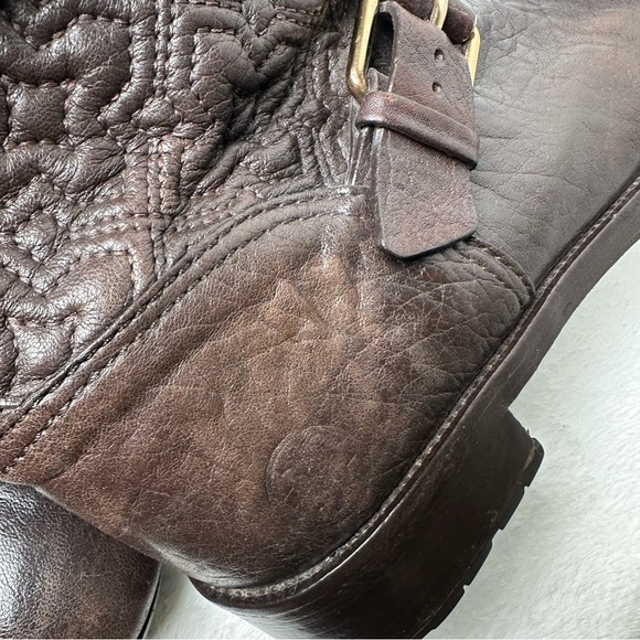 Tory Burch Chrystie Biker Boots Moto
Bikercore Quilted Leather - Picture 2 of 16